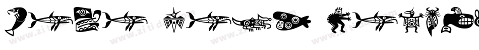 Mini Pics LilCreatures字体转换